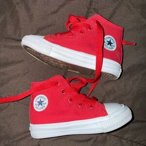 Converse Kids Bright Red High-Tops